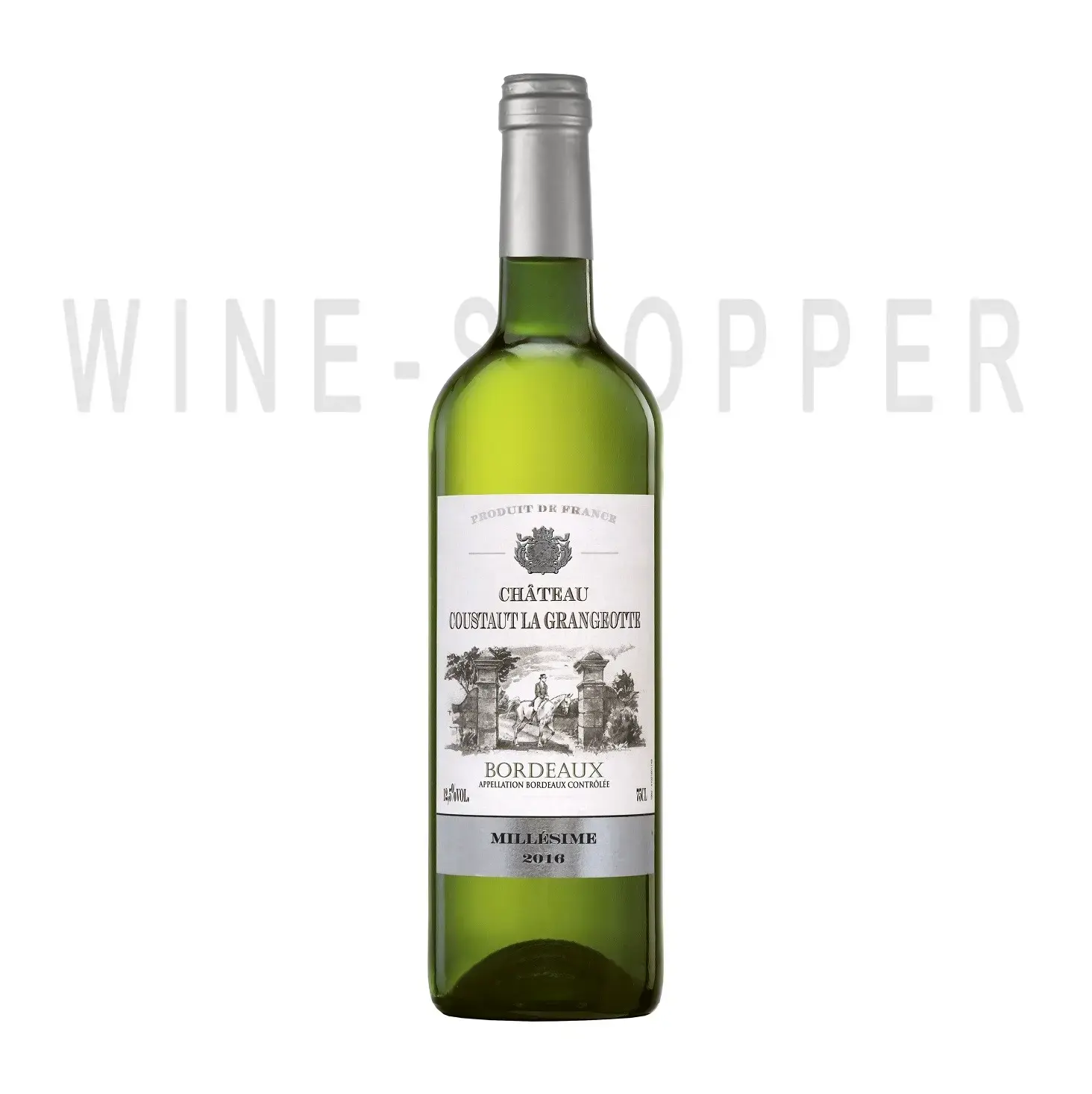Вино Chateau Coustaut La Grangeotte blanco dry 2021 0.75 л