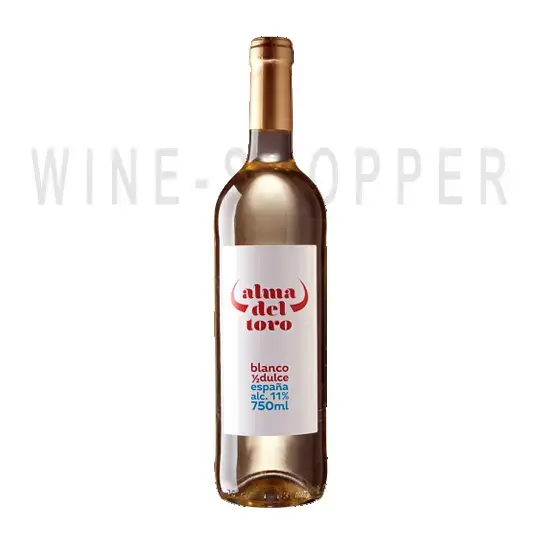 Вино Alma del Toro Blanco 1/2 Dulce 0.75 л
