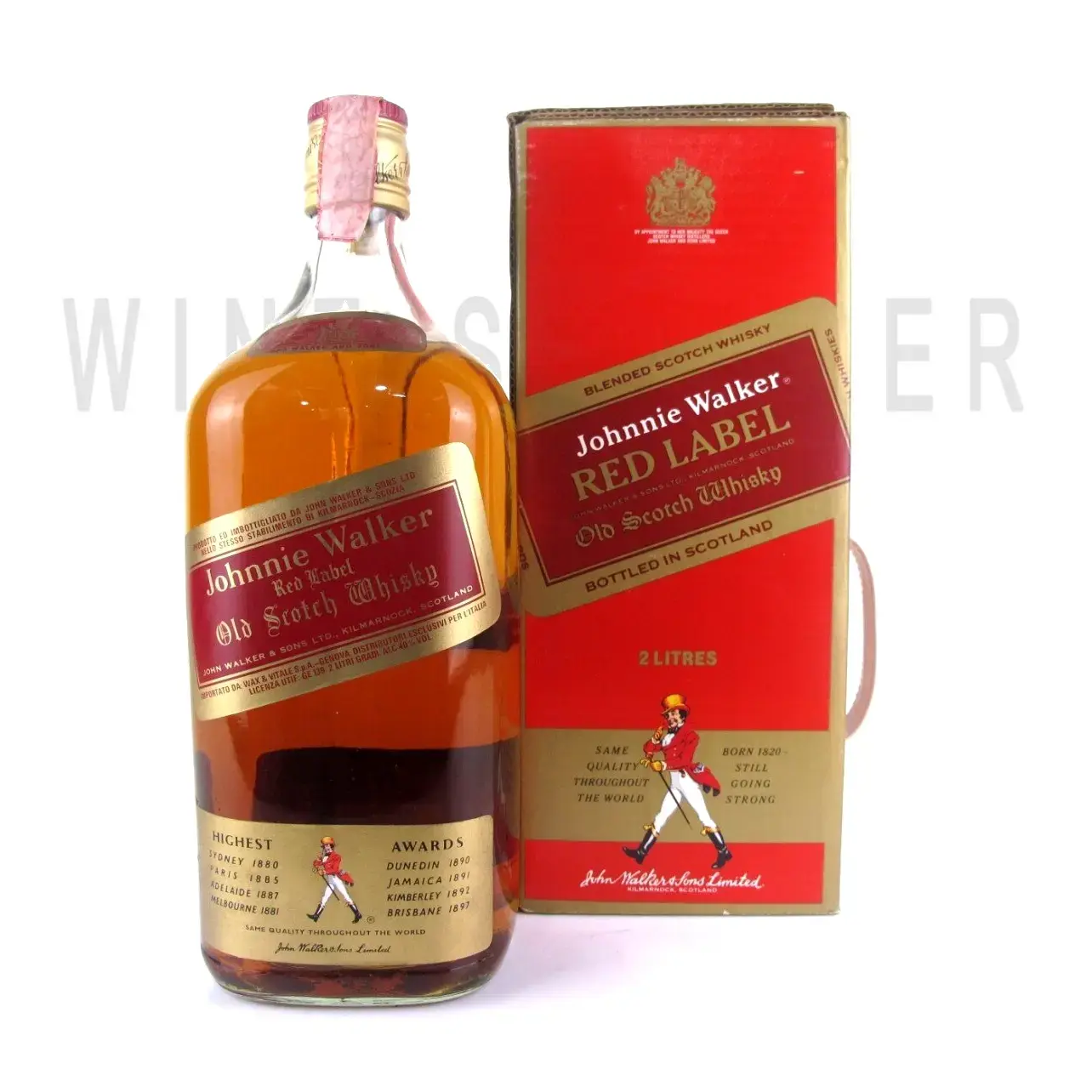Виски Johnnie Walker Red Label 2 л