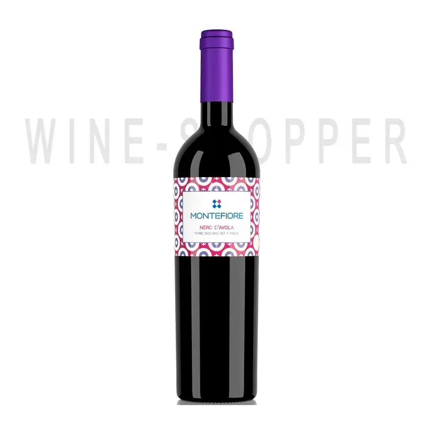 Вино Montefiore Nero d'Avola Sicilia IGT 0.75 л