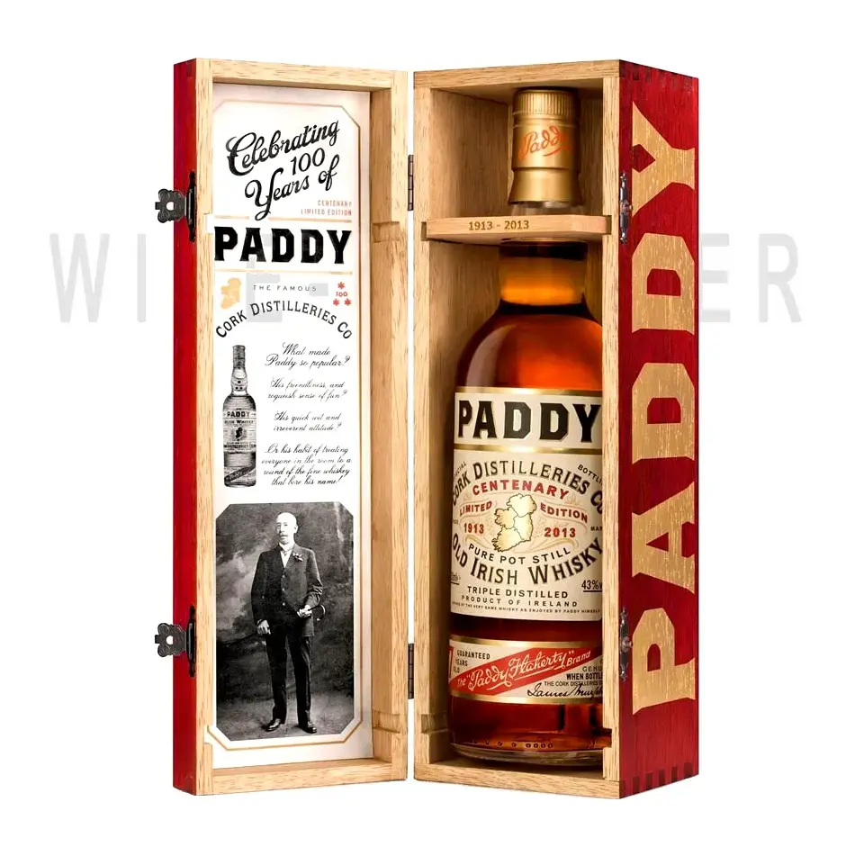 Виски Paddy Centenary Limited Edition wooden box 0.7 л