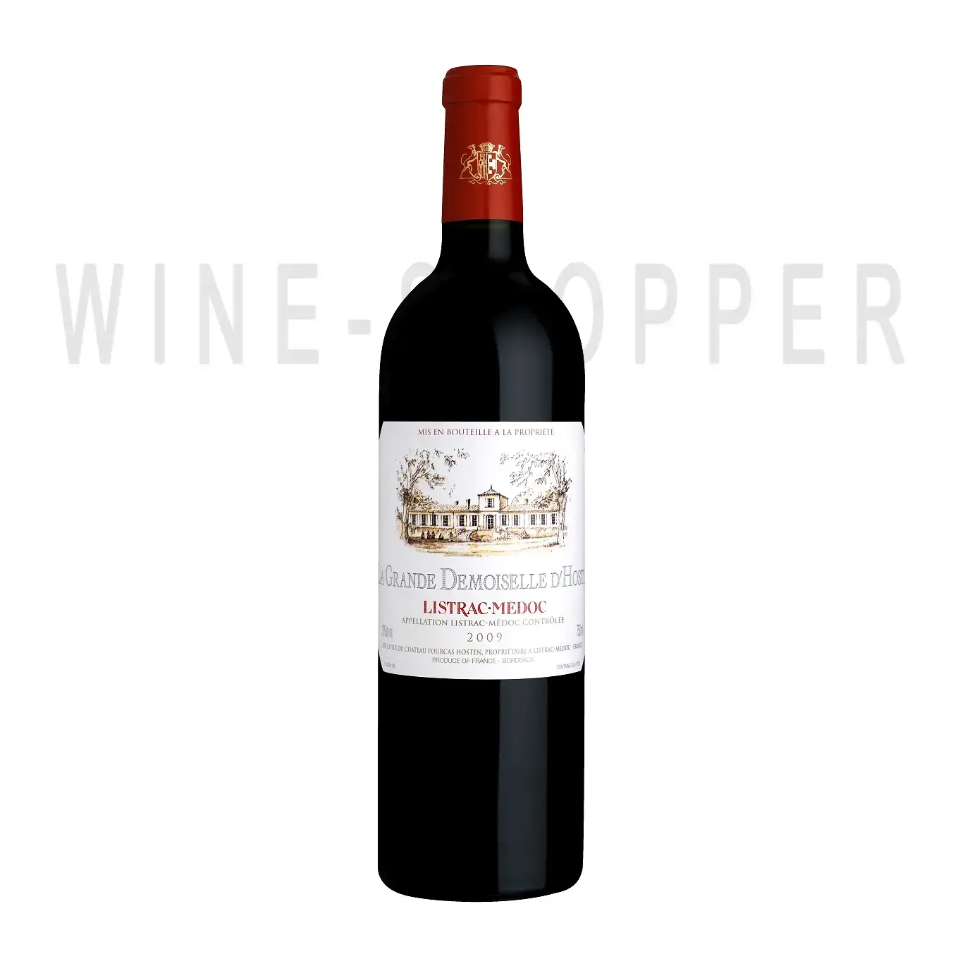 Вино La Grande Demoiselle d'Hosten Listrac-Medoc 2010 0.75 л