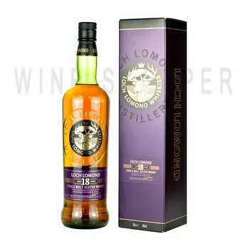 Виски Loch Lomond Aged 18 Years Single Malt gift box 0.7 л