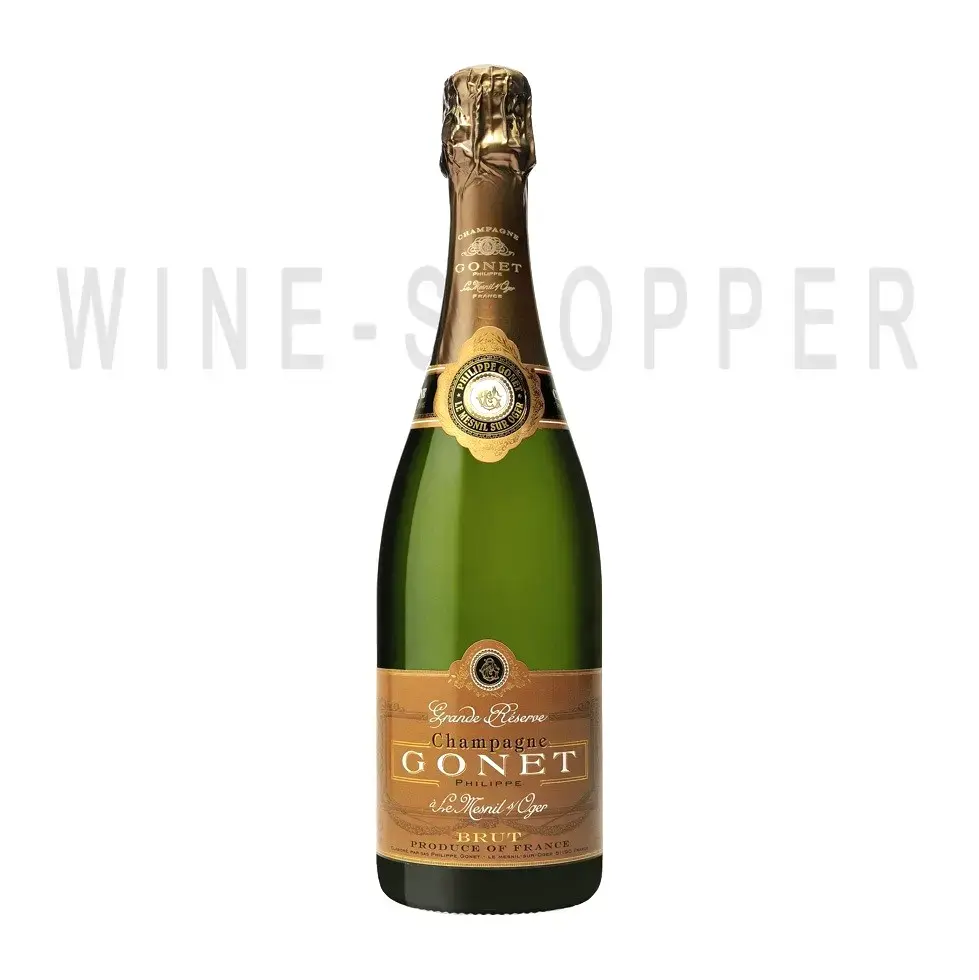 Шампанское Champagnes Gonet Grand Reserve Brut Millesime Blanc De Grand Cruve 0.75 л