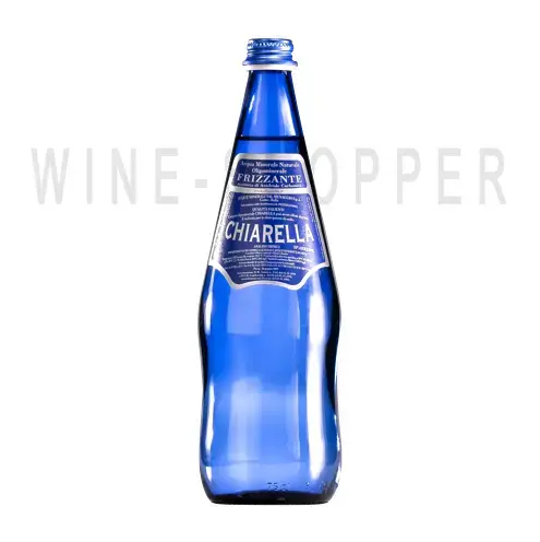 Минеральная вода Mineral still water Chiarella in blue glass bottle 0.75 л