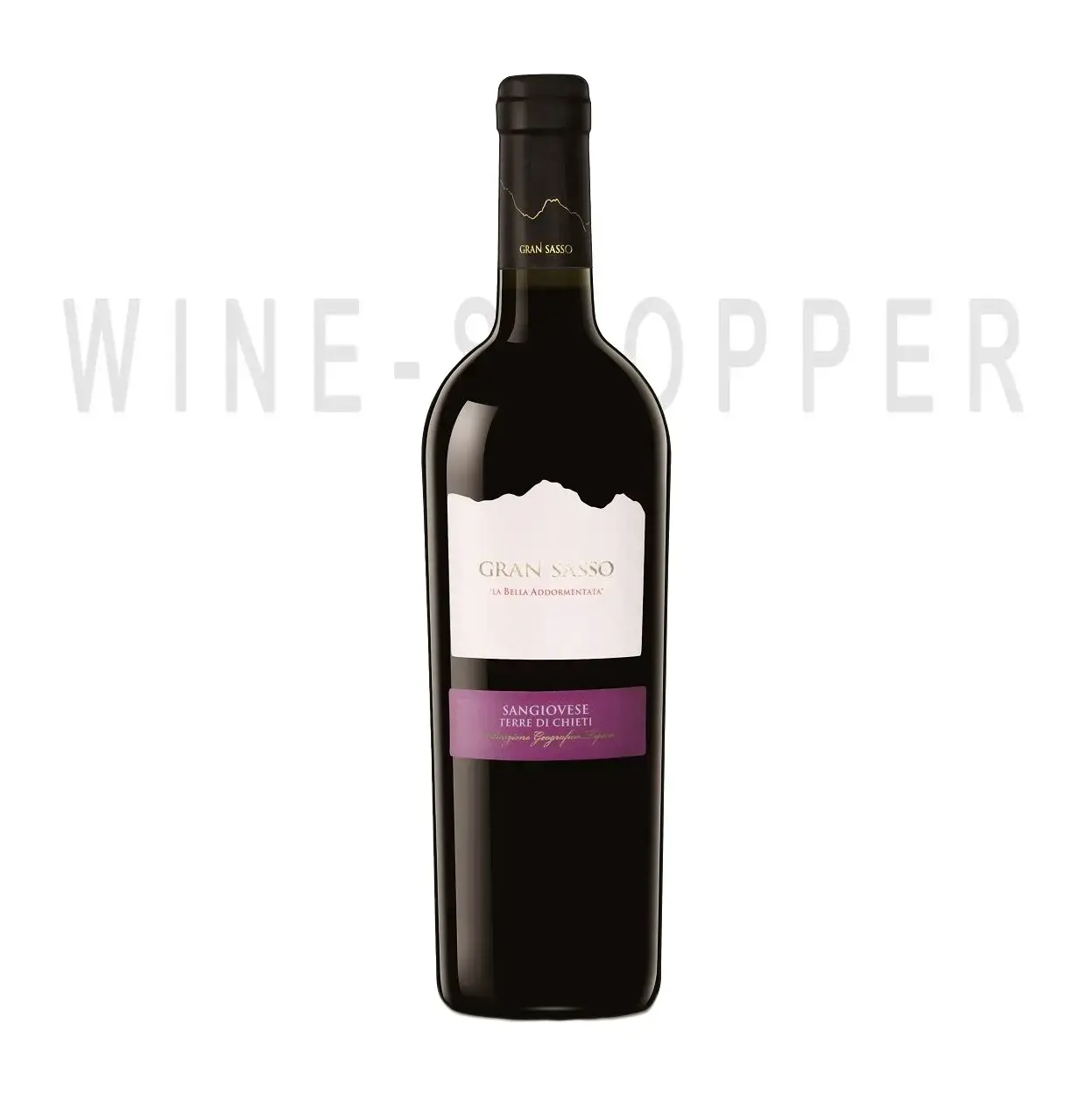 Вино Gran Sasso La Bella Addormentata Sangiovese Terre di Chieti IGT 0.75 л