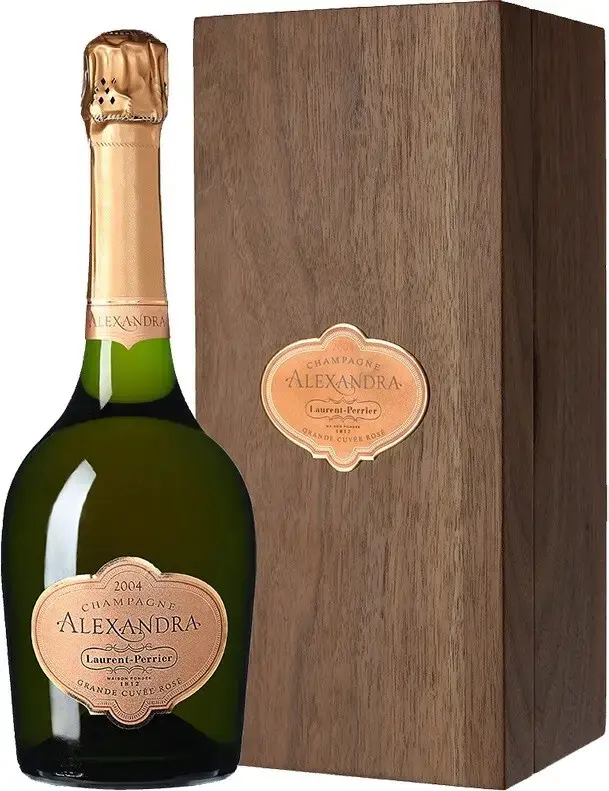 Шампанское Laurent Perrier Alexandra Grand Cuvee Rose Brut gift box, 2004, 0.75 л