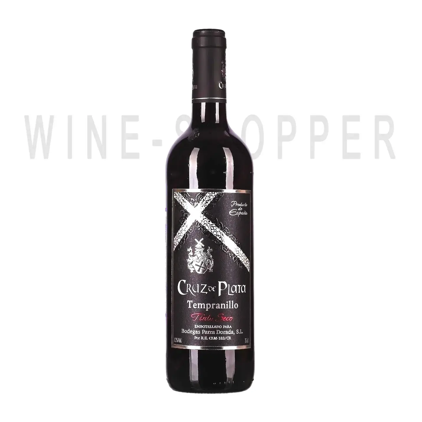 Вино Cruz de Plata Tempranillo Seco 0.75 л