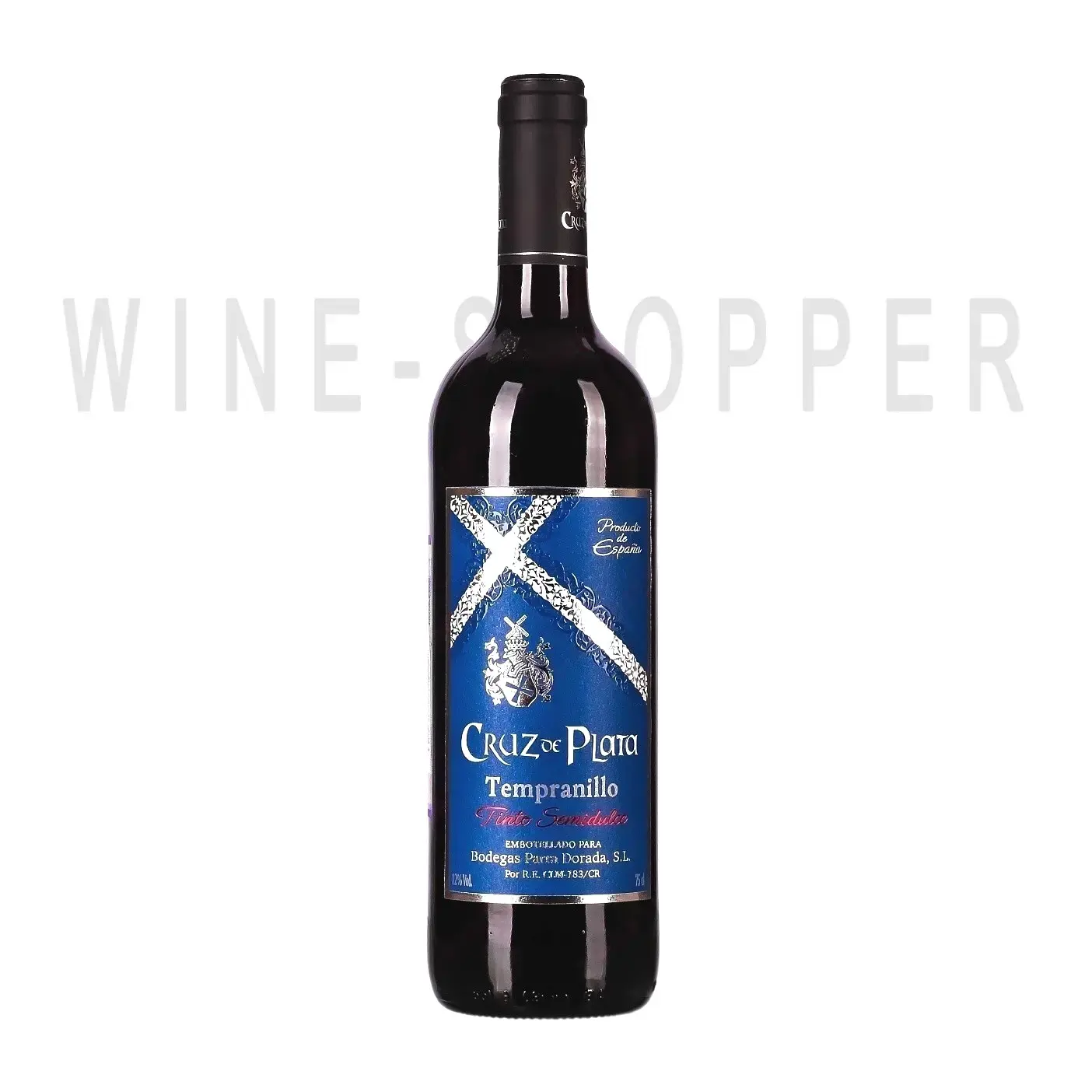 Вино Cruz de Plata Tempranillo Semidulce 0.75 л