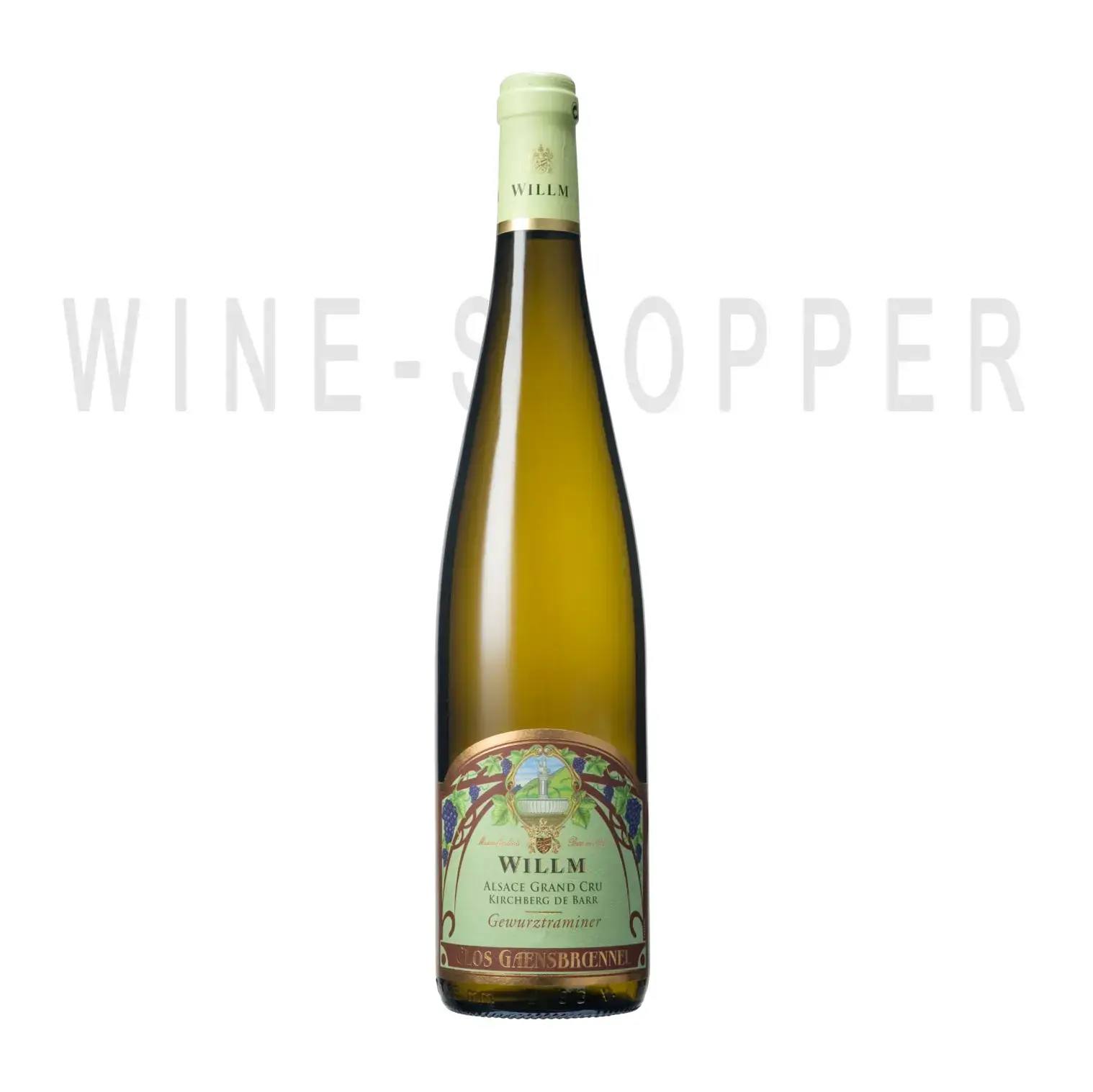 Вино Willm Gewurztraminer Grand Cru Kirchberg de Barr Clos de Gaensbroennel White 2012 0.75 л