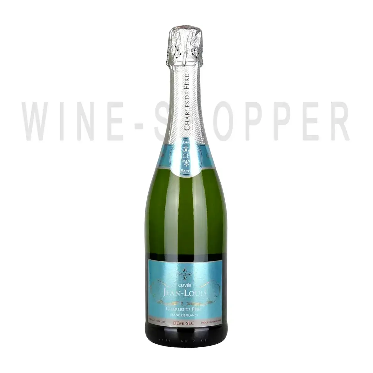 Игристое вино Charles de Fere Cuvee Jean-Louis Blanc de Blancs Demi-Sec, 0.75 л