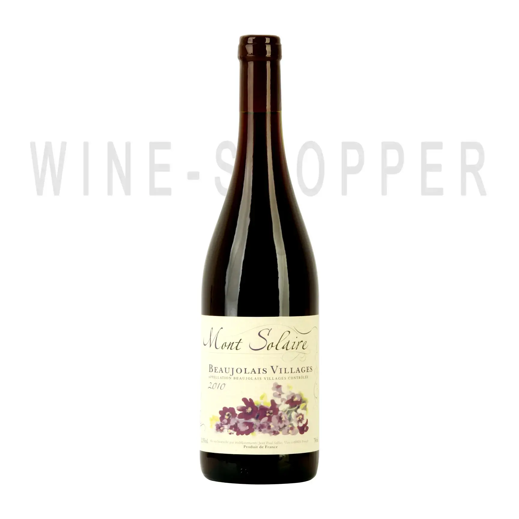 Вино Beaujolais Villages Mont Solaire Rouge 2010 0.75 л