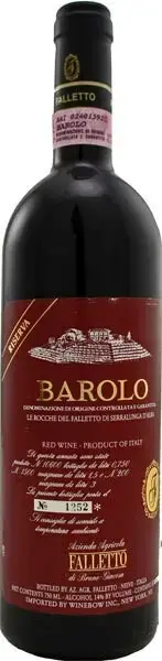 Вино Bruno Giacosa Barolo Le Rocche del Falletto Riserva, 2001, 0.75 л