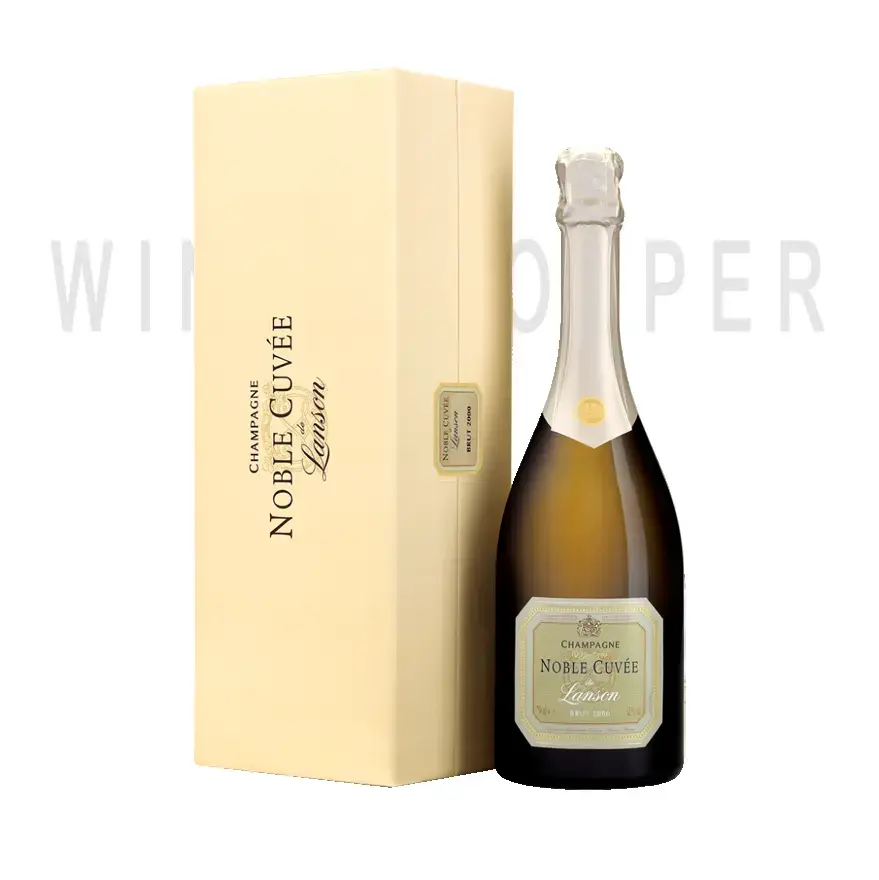Шампанское Lanson Noble Cuvee de Lanson wooden box 2002 0.75 л