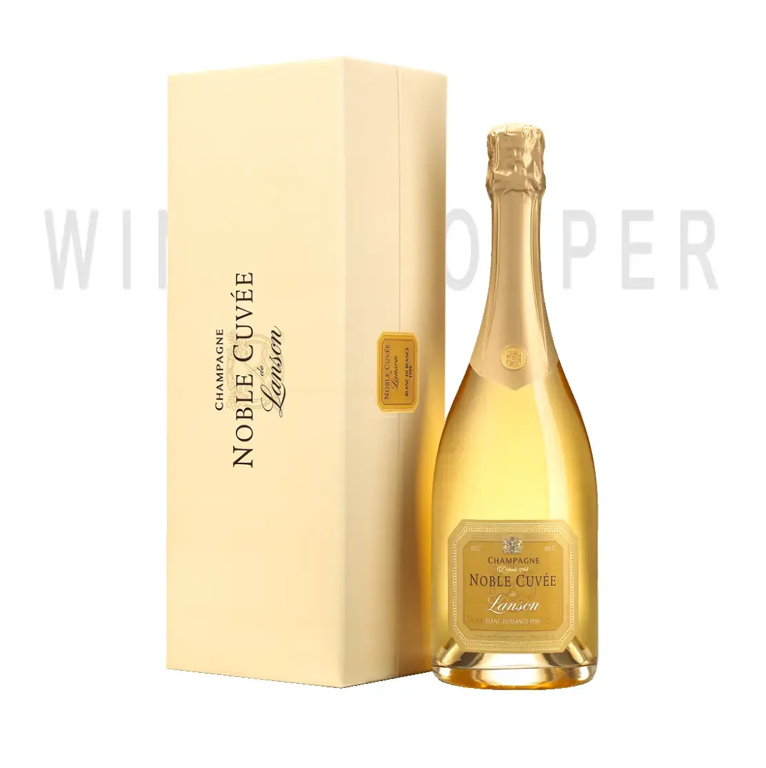 Шампанское Lanson Noble Cuvee Blanc de Blancs gift box 2002 0.75 л