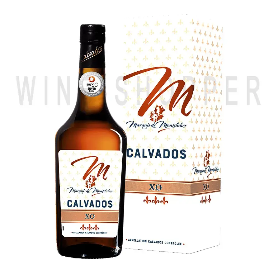 Водка Marquis De Montdidier XO Calvados AOC in gift box 0.7 л