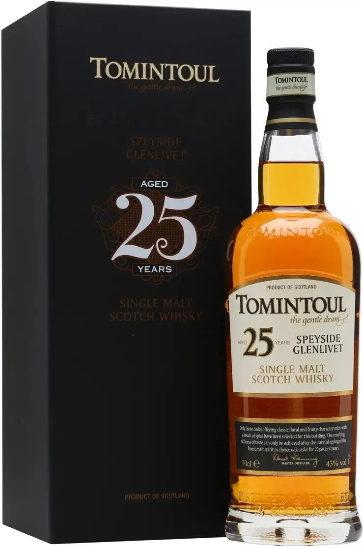 Виски Tomintoul 25 Year Old, gift box, 0.7 л