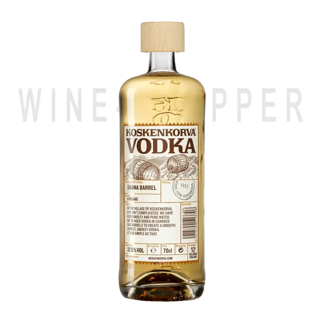 Водка Koskenkorva Sauna Barrel 0.7 л