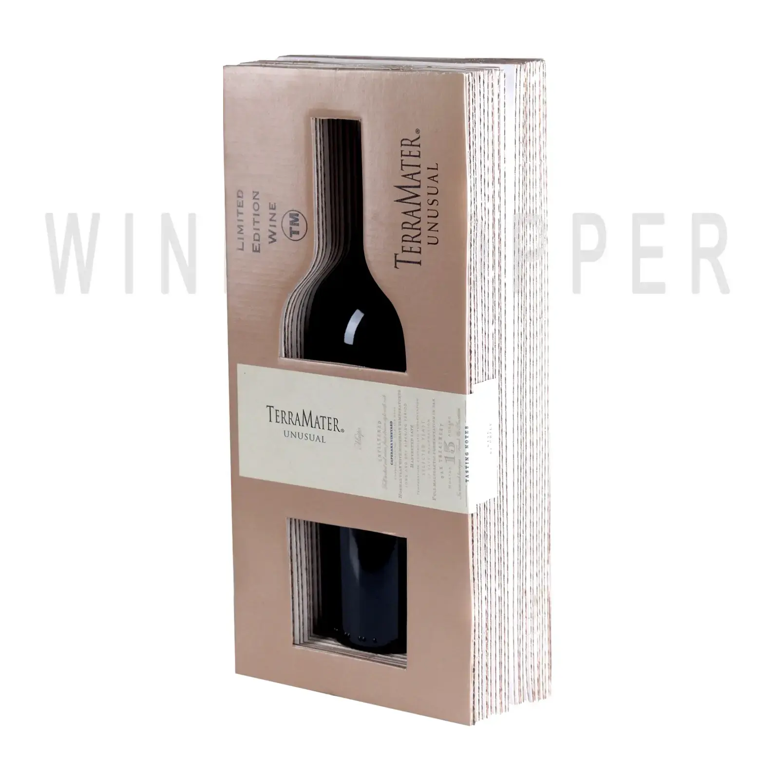 Вино TerraMater Unusual Carmenere Shiraz in gift box 2008 0.75 л