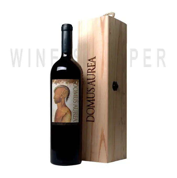 Вино Domus Aurea in wooden box 2008 6 л