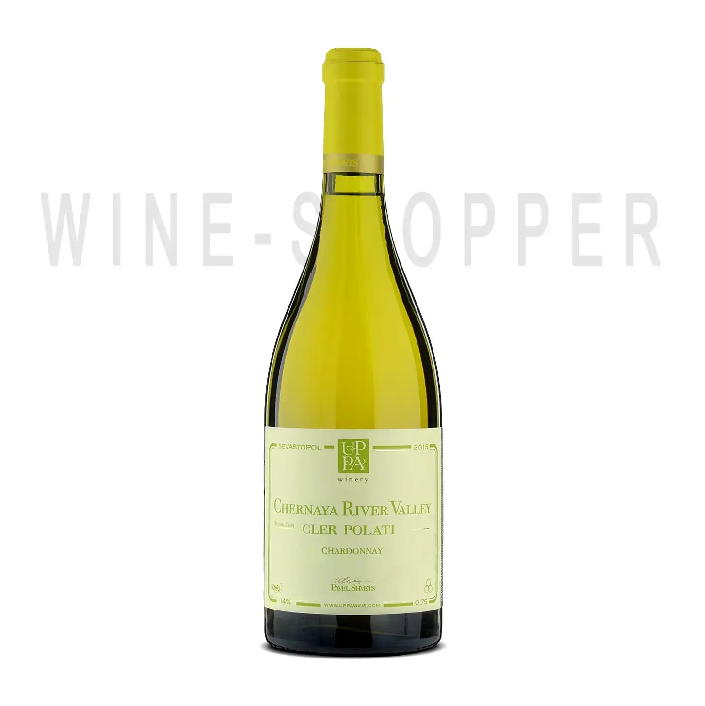 Вино Pavel Shvets Cler Polati Chardonnay Chernaya River Valley 2020 0.75 л