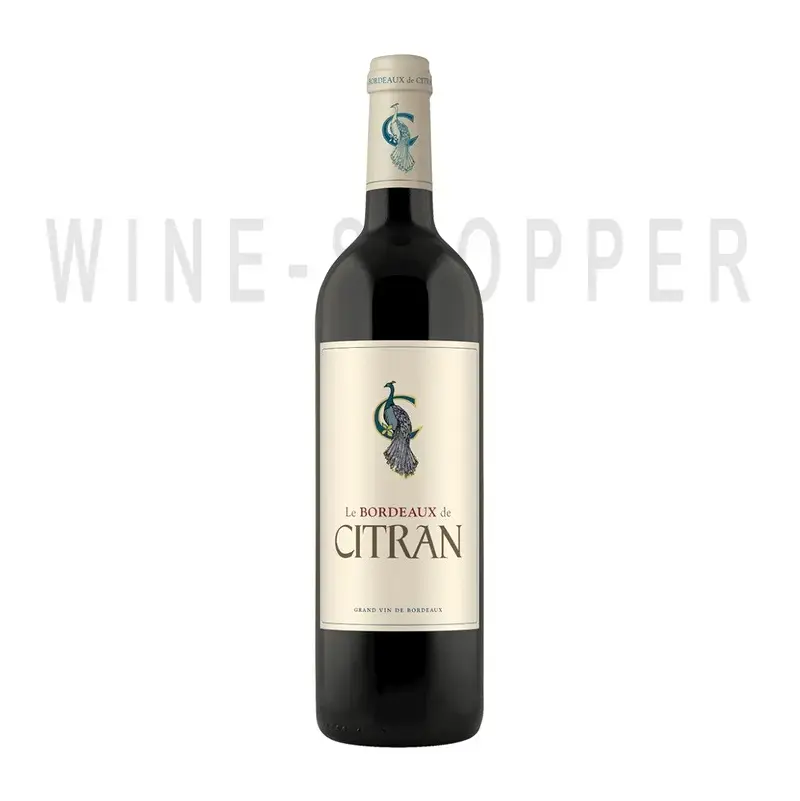 Вино Chateau Citran Le Bordeaux de Citran Blanc Bordeaux AOC 2015 0.75 л