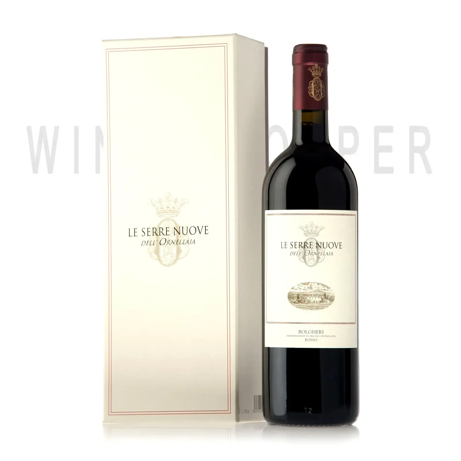 Вино Ornellaia Le Serre Nuove gift Box 2009 0.75 л