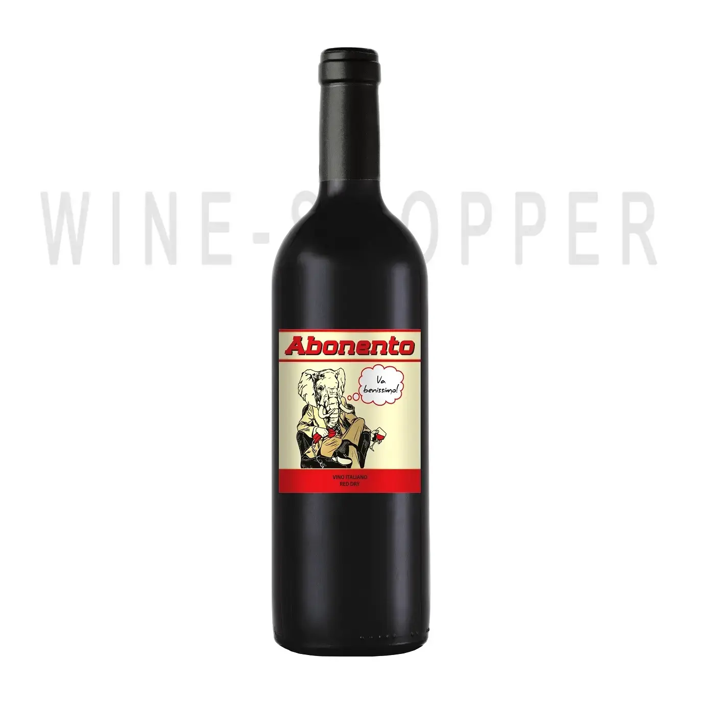 Вино Abonento red semi sweet 0.75 л