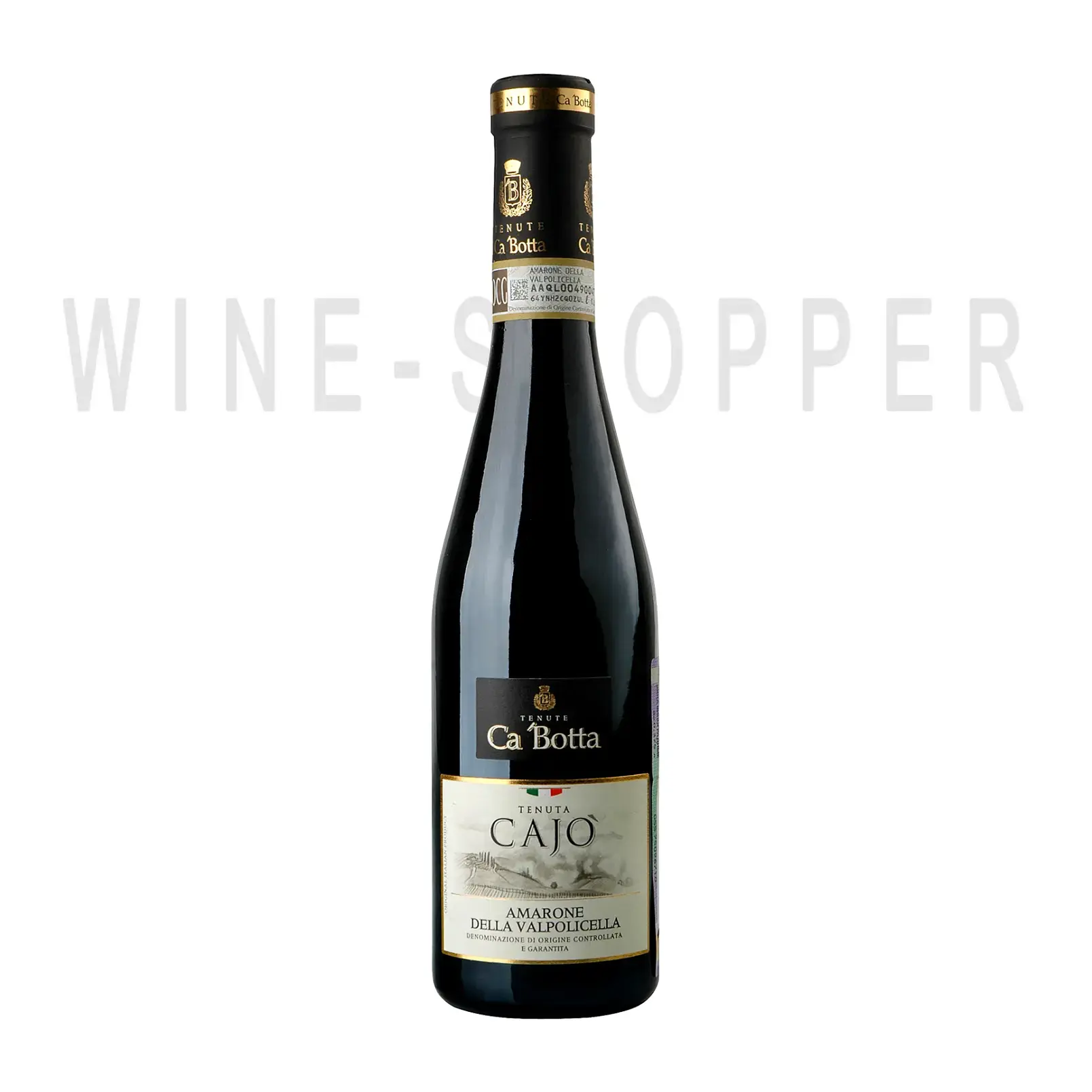 Вино Ca'Botta Tenuta Cajo Amarone della Valpolicella DOCG 2012 0.375 л