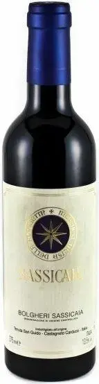 Вино Sassicaia, 2005, 0.375 л