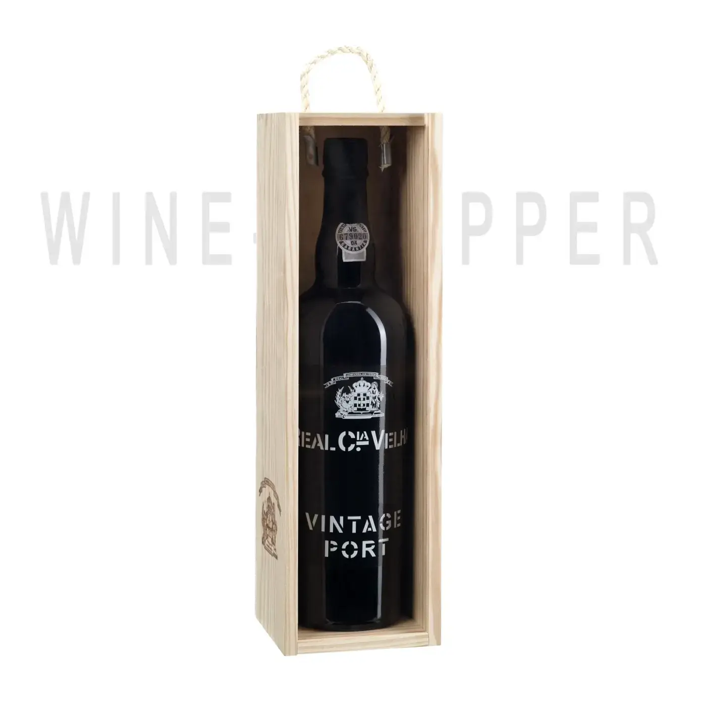 Вино Real Companhia Velha Vintage Port wooden box 2008 0.75 л