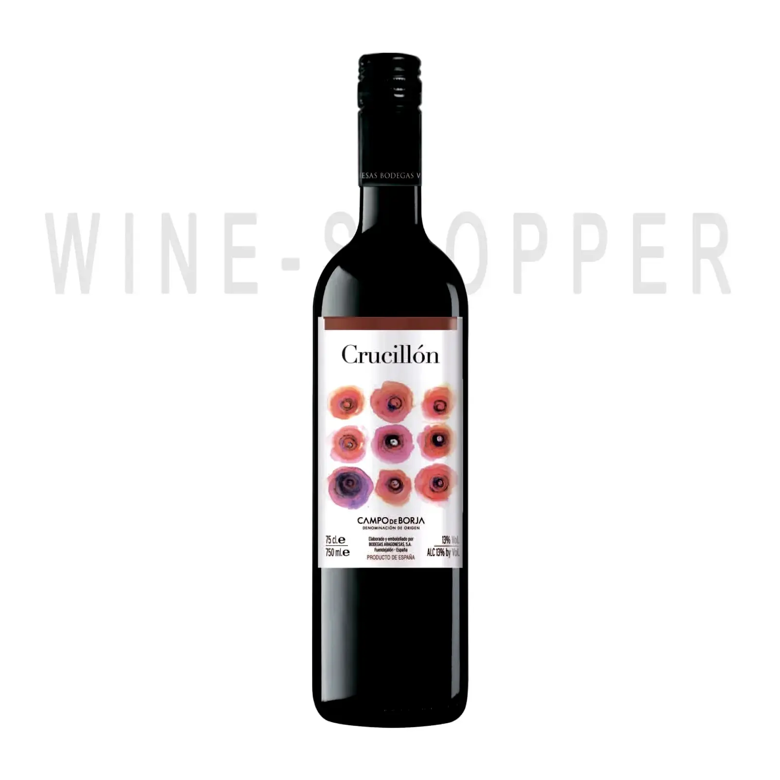 Вино Bodegas Aragonesas Crucillon Tinto Campo de Borja DO 2016 0.75 л