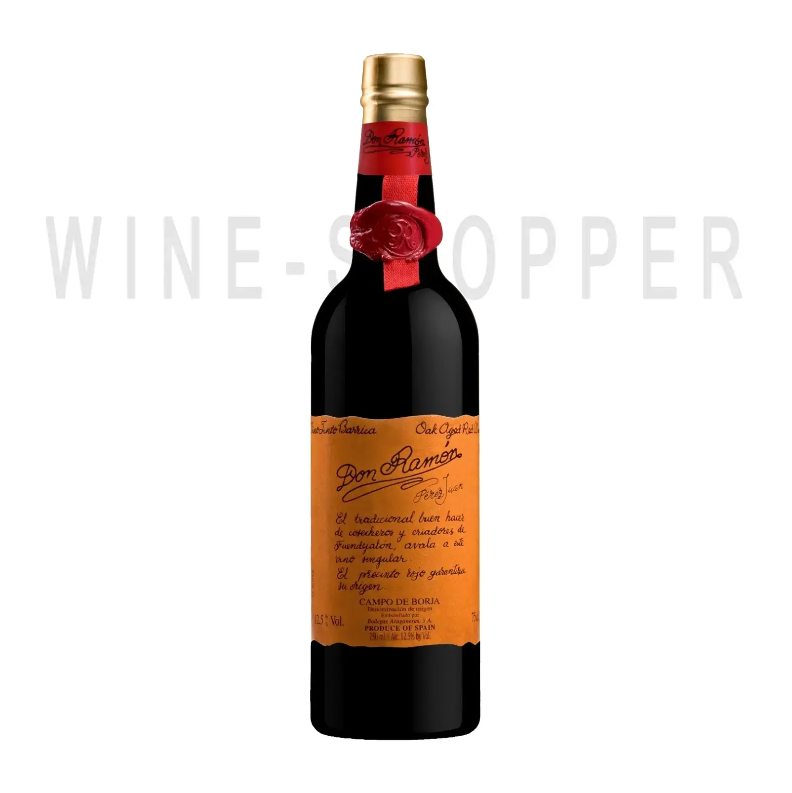 Вино Bodegas Aragonesas Don Ramon Campo de Borja DO 2017 0.75 л