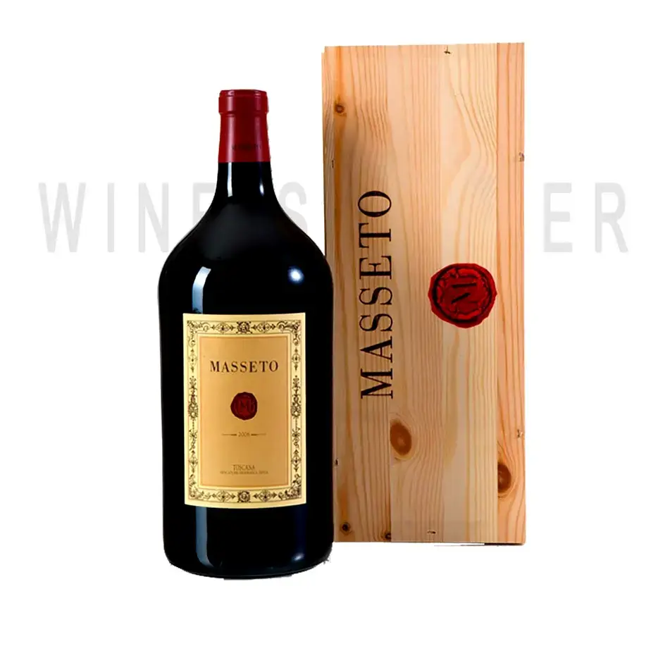 Вино Masseto, Toscana, gift box 1996 1.5 л