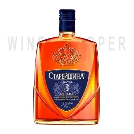 Коньяк Starejshina Travel 3 years old 0.1 л