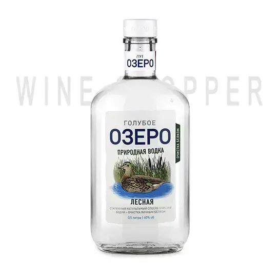 Водка Голубое озеро Лесная 0.5 л