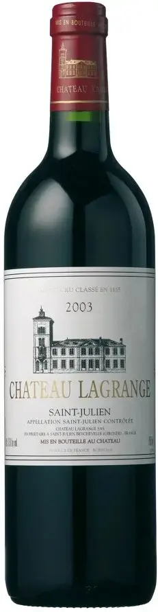 Вино Chateau Lagrange Saint-Julien AOC 3-eme Grand Cru Classe, 2003, 0.75 л