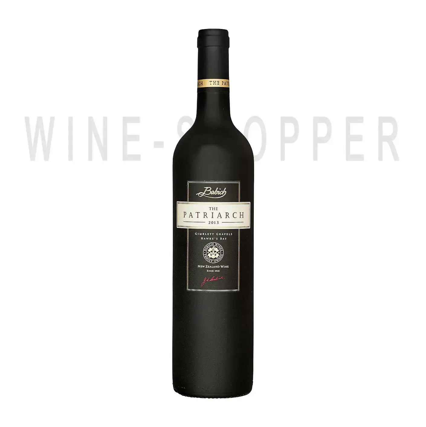 Вино Babich The Patriarch Hawke´s Bay gift box 2014 0.75 л