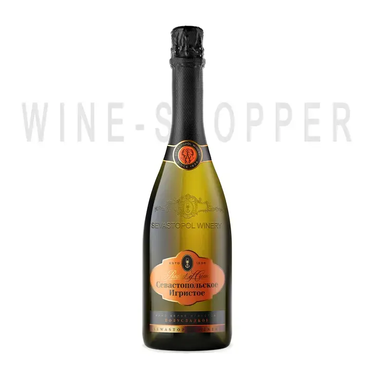 Игристое вино Sevastopol Winery Crimean Sparkling Semi sweet 0.75 л