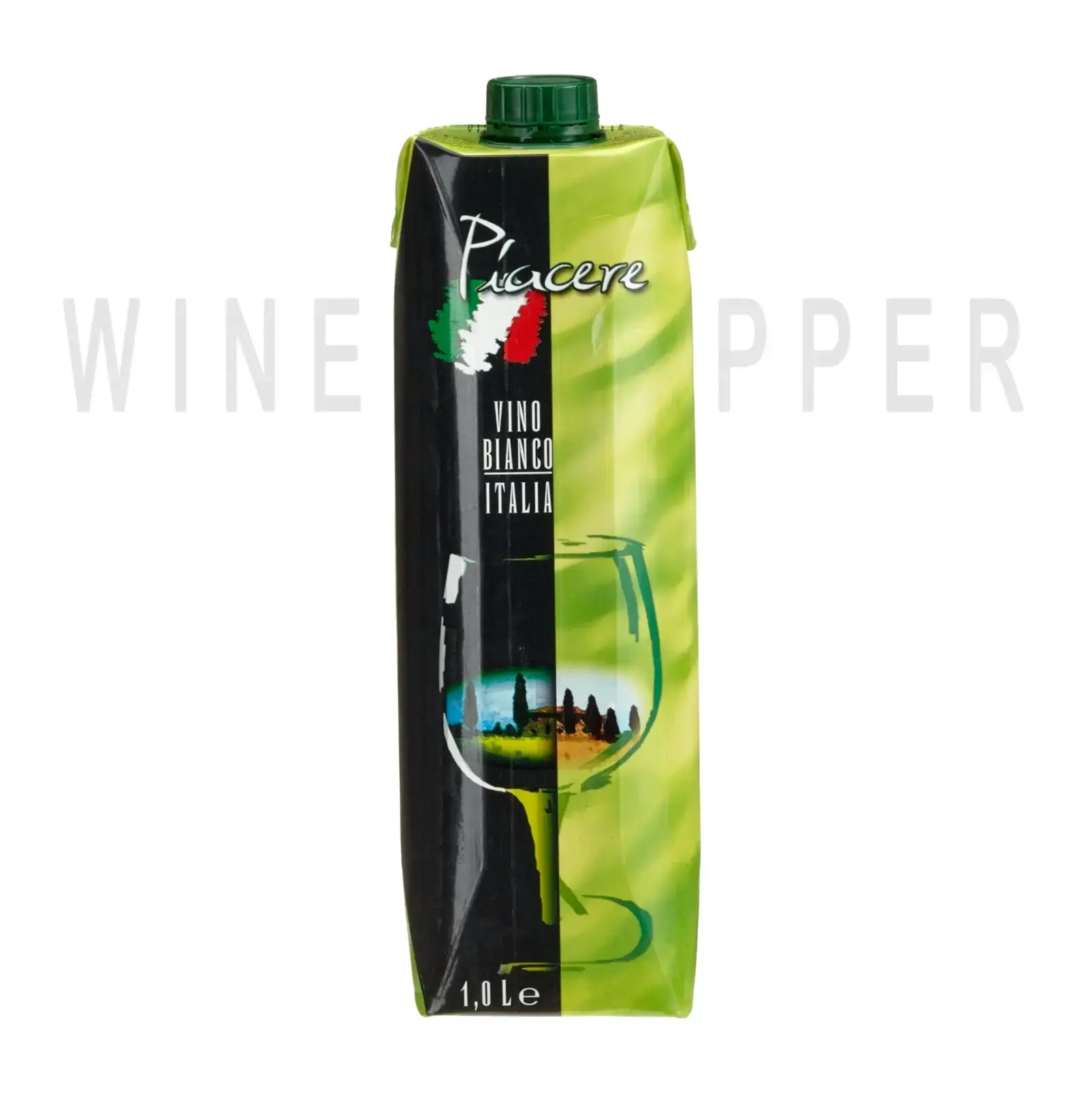 Вино Piacere Bianco Tetra Pak 1 л