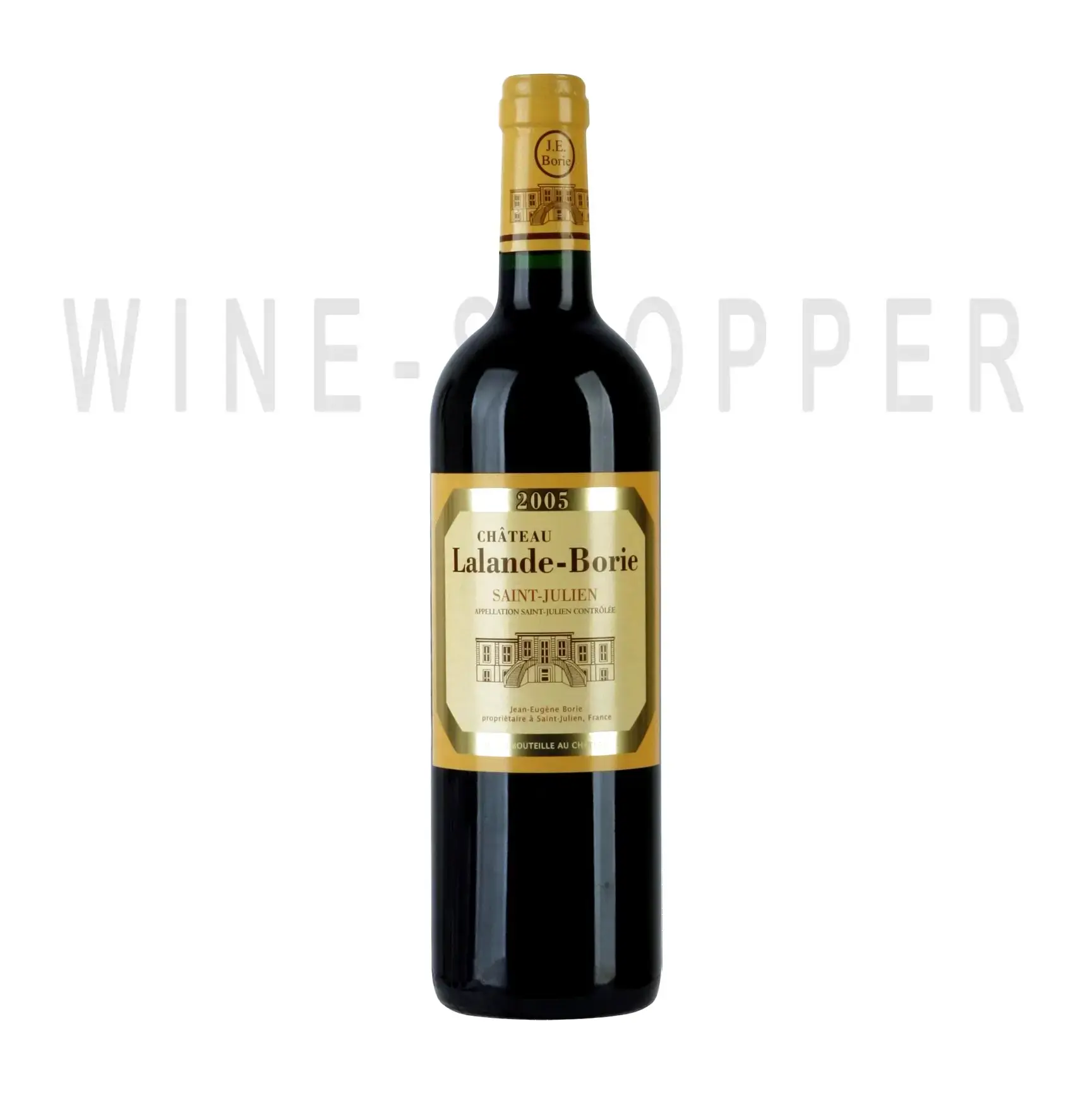 Вино Chateau Lalande Borie Saint Julien 2005 0.75 л