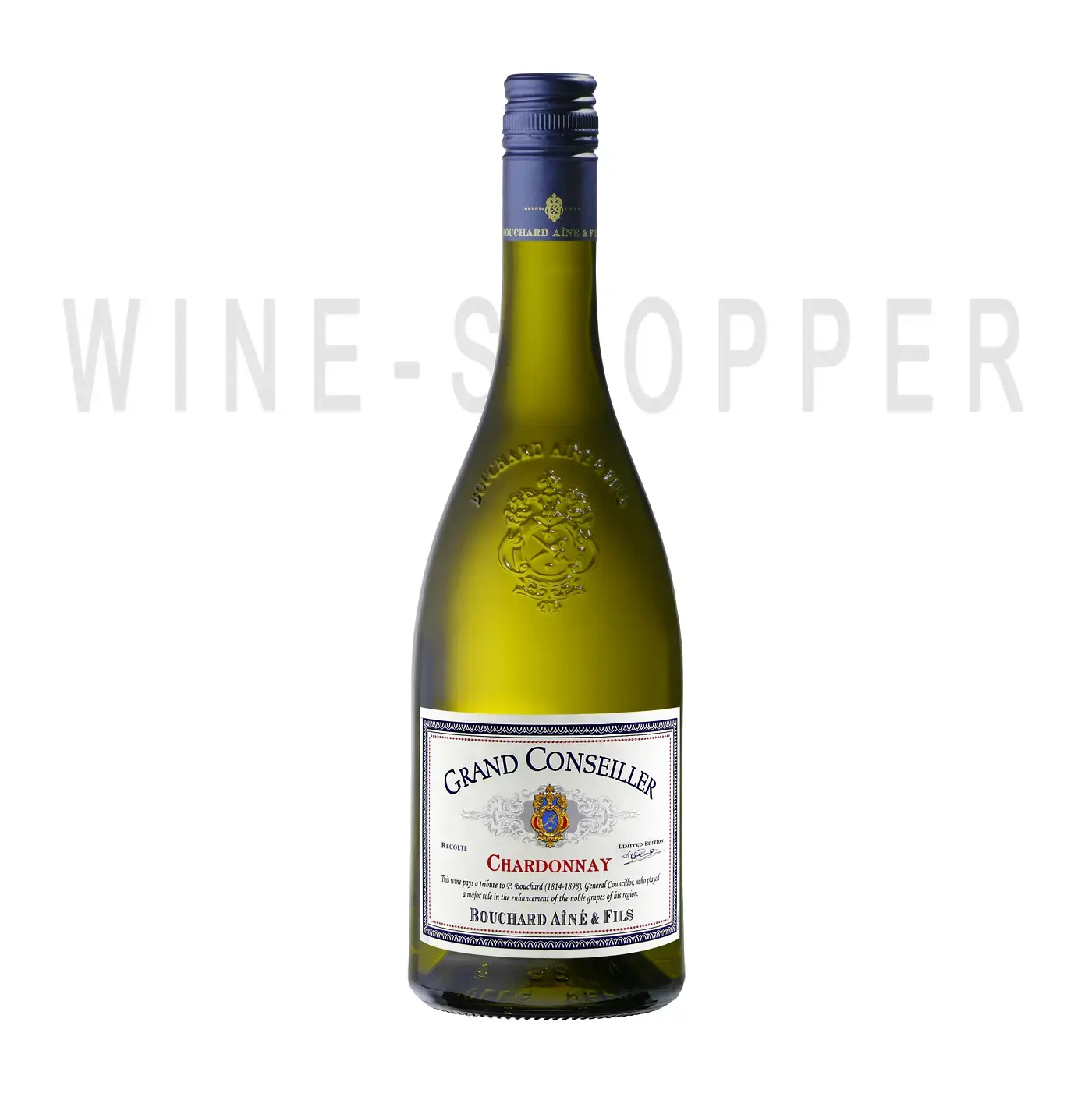 Вино Grand Conseiller Chardonnay 2016 0.75 л