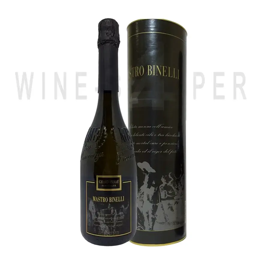 Игристое вино Mastro Binelli Chardonnay in tube 0.75 л
