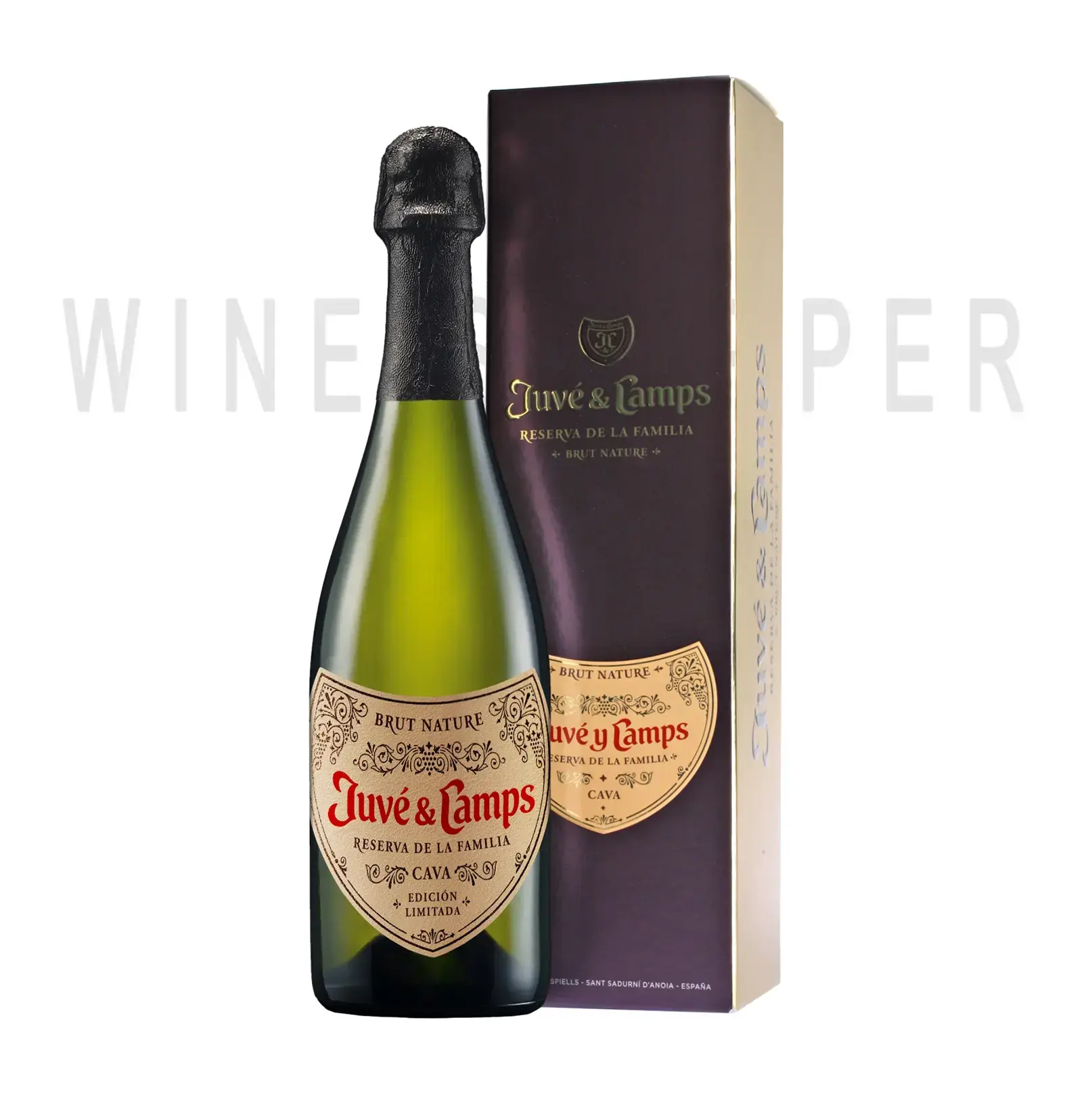 Игристое вино Juve y Camps Cava Reserva de la Familia gift box 2014 0.75 л
