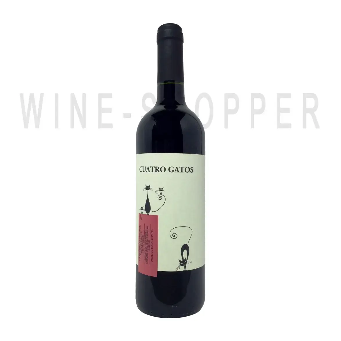 Вино Cuatro Gatos Cabernet Sauvignon 0.75 л