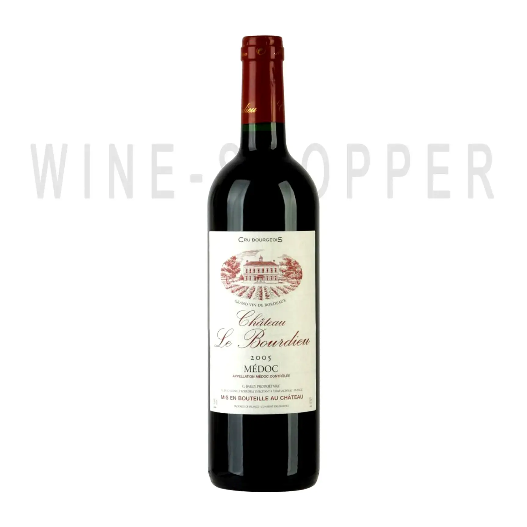 Вино Chateau Le Bourdieu Cru Bourgeois 2008 0.75 л