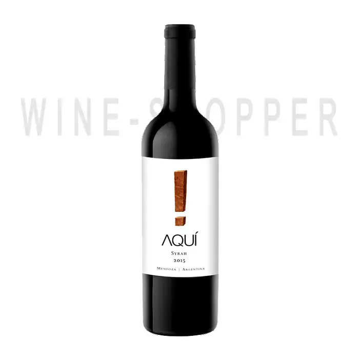 Вино Aqui Syrah 2017 0.75 л