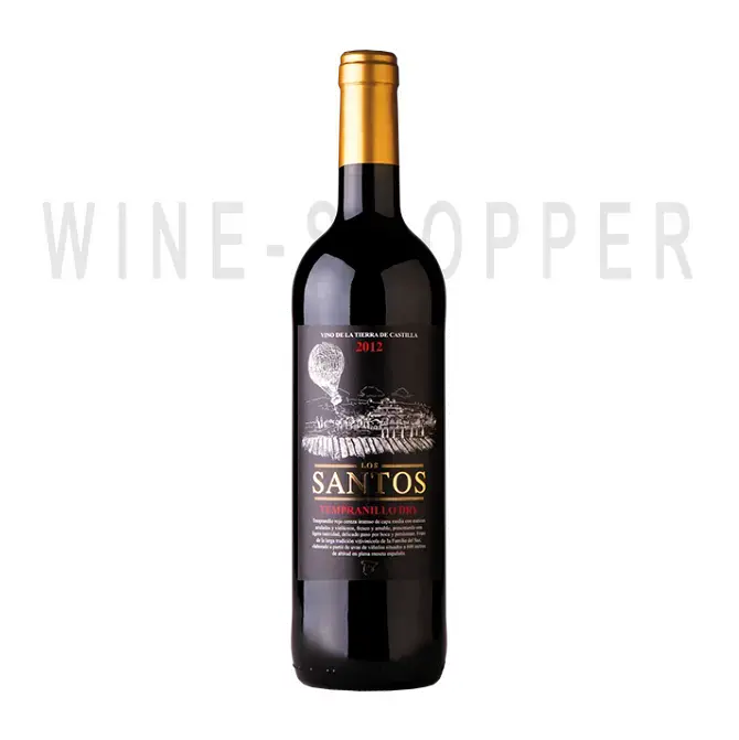 Вино Los Santos Tempranillo red dry 2017 0.75 л