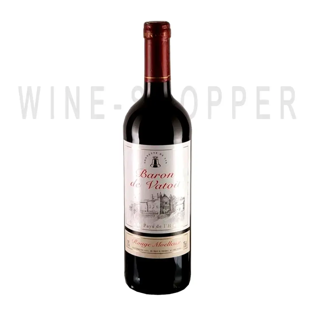 Вино Baron de Vatoit Rouge Moelleux 0.75 л