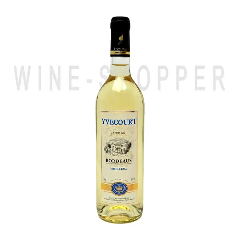 Вино Yvon Mau Yvecourt Bordeaux AOC Moelleux 2016 0.75 л